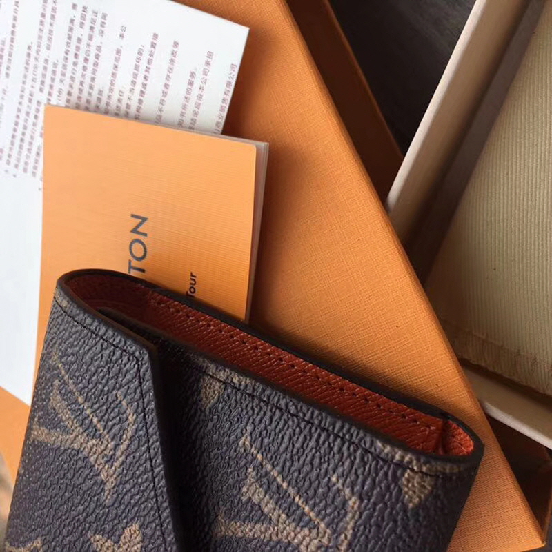  LOUIS VUITTON 빅토린 월릿 오렌지,핑크,브라운