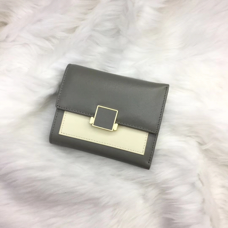 Dior 2020 여성용 스퀘어 반지갑 블랙,그레이,핑크