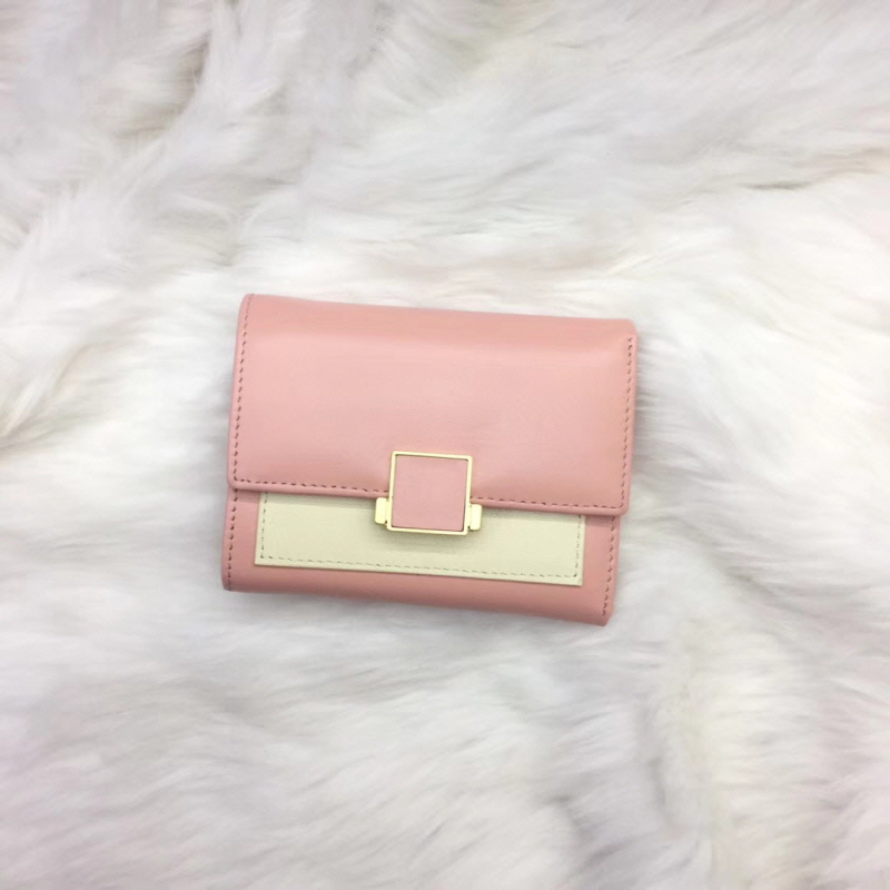 Dior 2020 여성용 스퀘어 반지갑 블랙,그레이,핑크