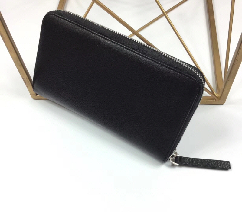 Balenciaga 발렌시아가 남여공용 로고 에브리데이 지퍼장지갑