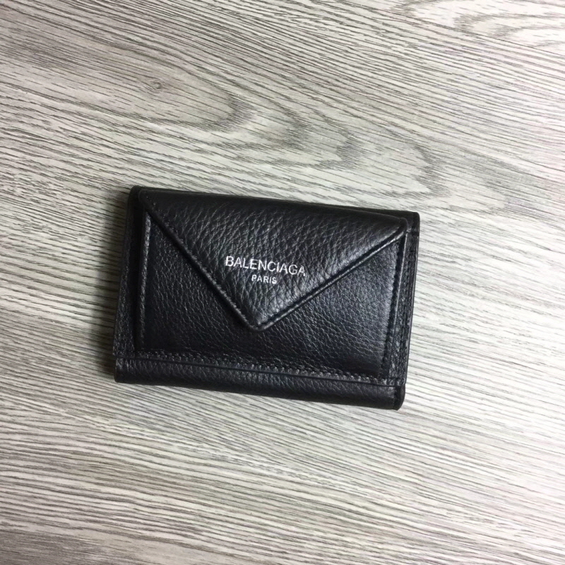 Balenciaga 2020 파피에르 월렛 블랙,화이트