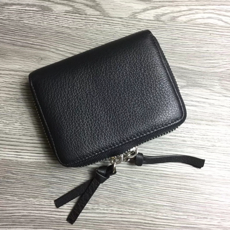 Balenciaga 2020 여성용 파피에르 지퍼월렛 블랙