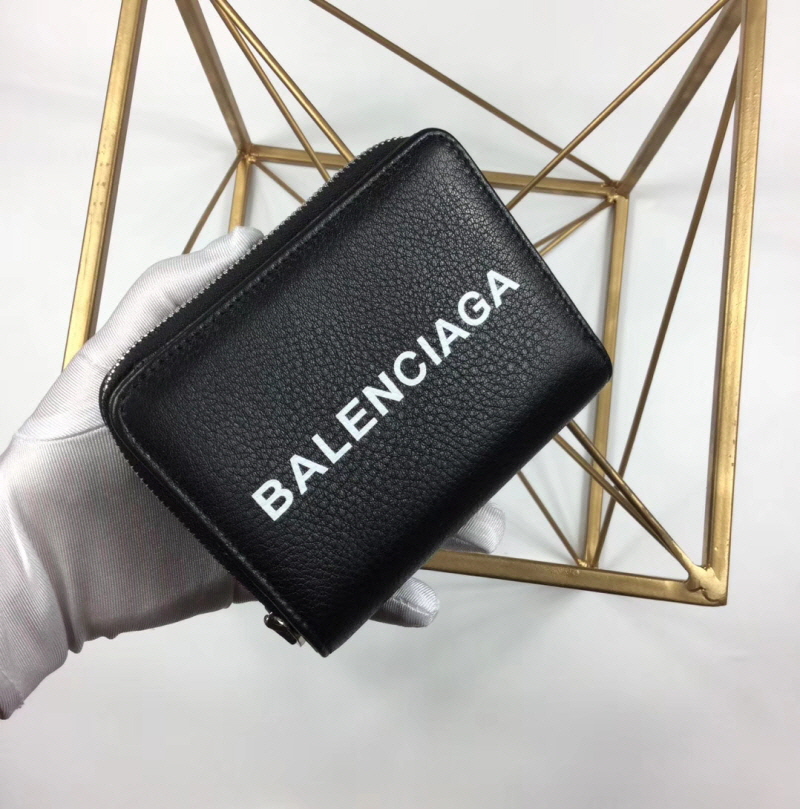 Balenciaga 2020 에브리데이 지퍼월렛 블랙