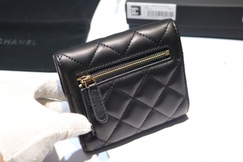 Chanel 2020 여성용 램스킨 클래식 지갑
