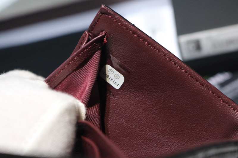 Chanel 2020 여성용 램스킨 클래식 지갑