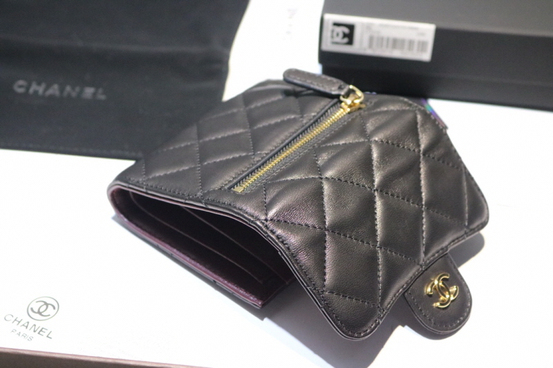 Chanel 2020 여성용 램스킨 클래식 지갑