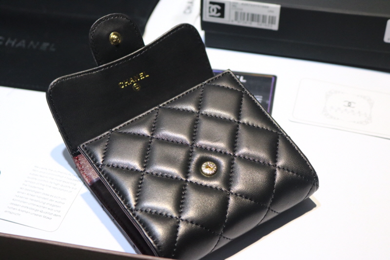 Chanel 2020 여성용 램스킨 클래식 지갑