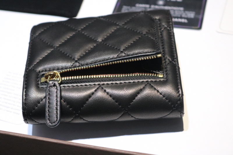 Chanel 2020 여성용 램스킨 클래식 지갑