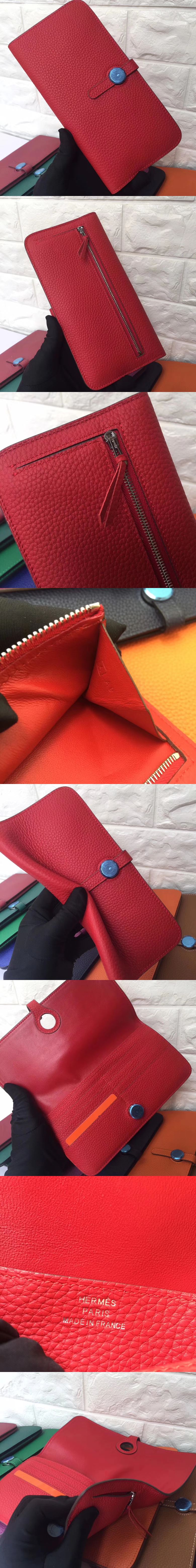  Hermes 에르메스 도곤 렉토 베르소 장지갑 9가지 색상