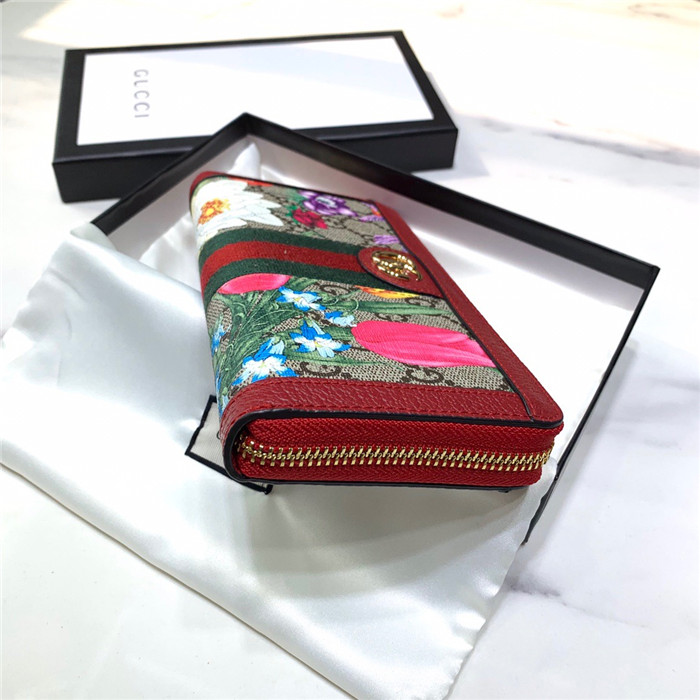 구찌 플라워 오피디아 지퍼 장지갑 523153-1 2020/신상