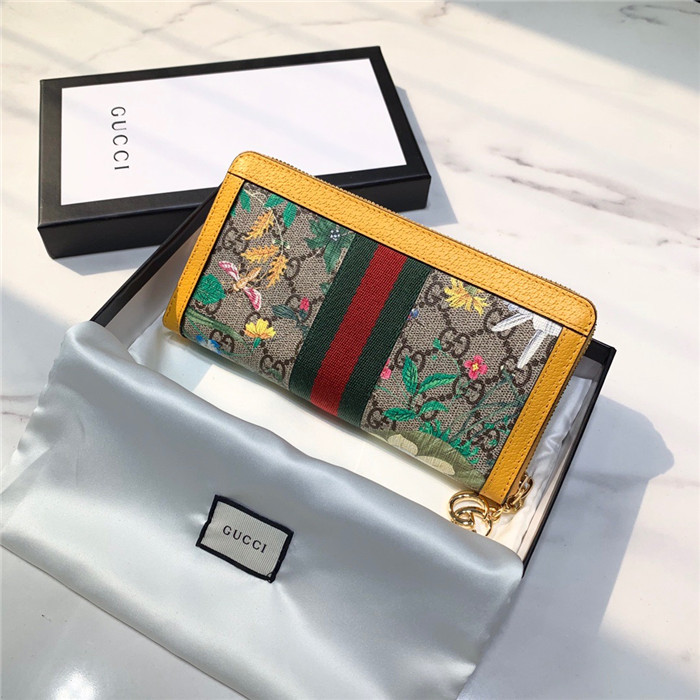 구찌 플라워 오피디아 지퍼 장지갑 523153-3 2020/신상