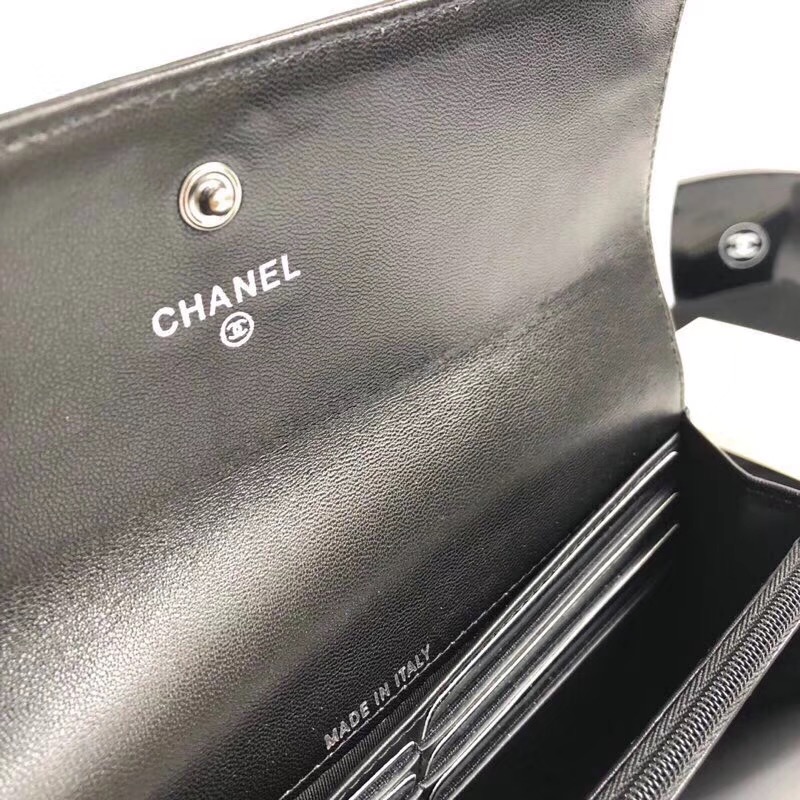 샤넬 장지갑 은장 AS5007