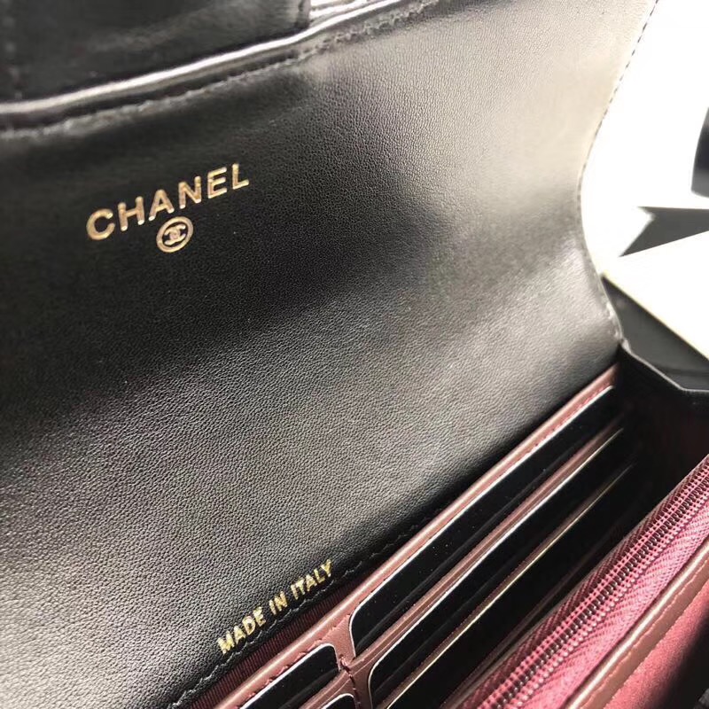 샤넬 장지갑 금장 AS5006