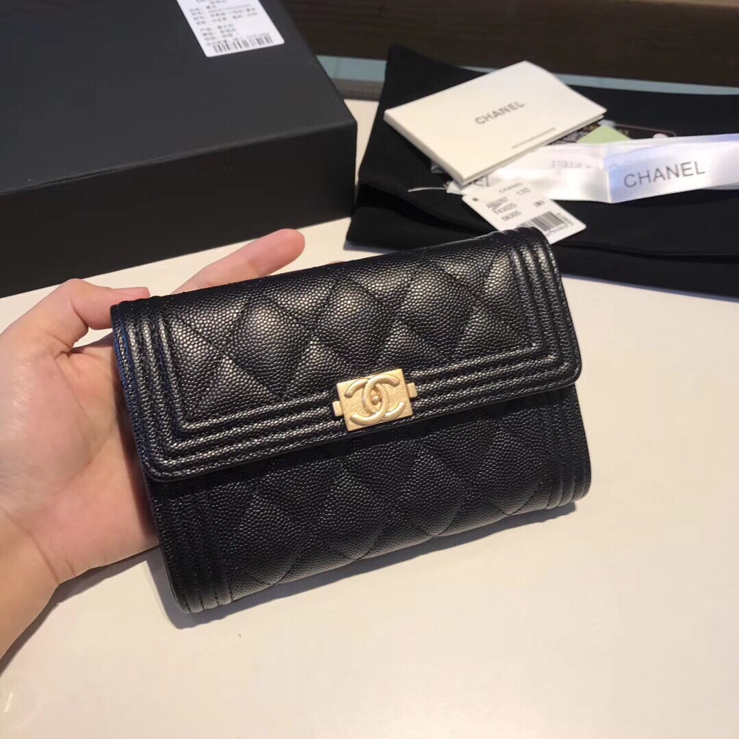 샤넬 캐비어 지갑 15CM AS40810