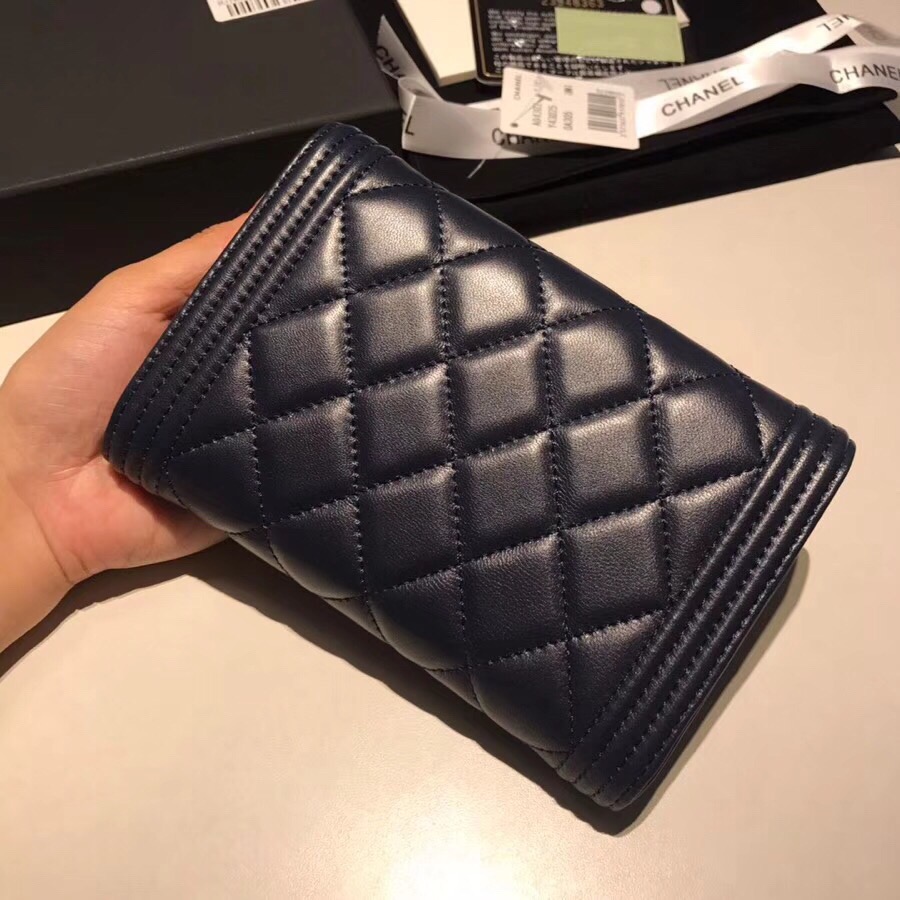 샤넬지갑 양가죽 은장 15CM AS87099