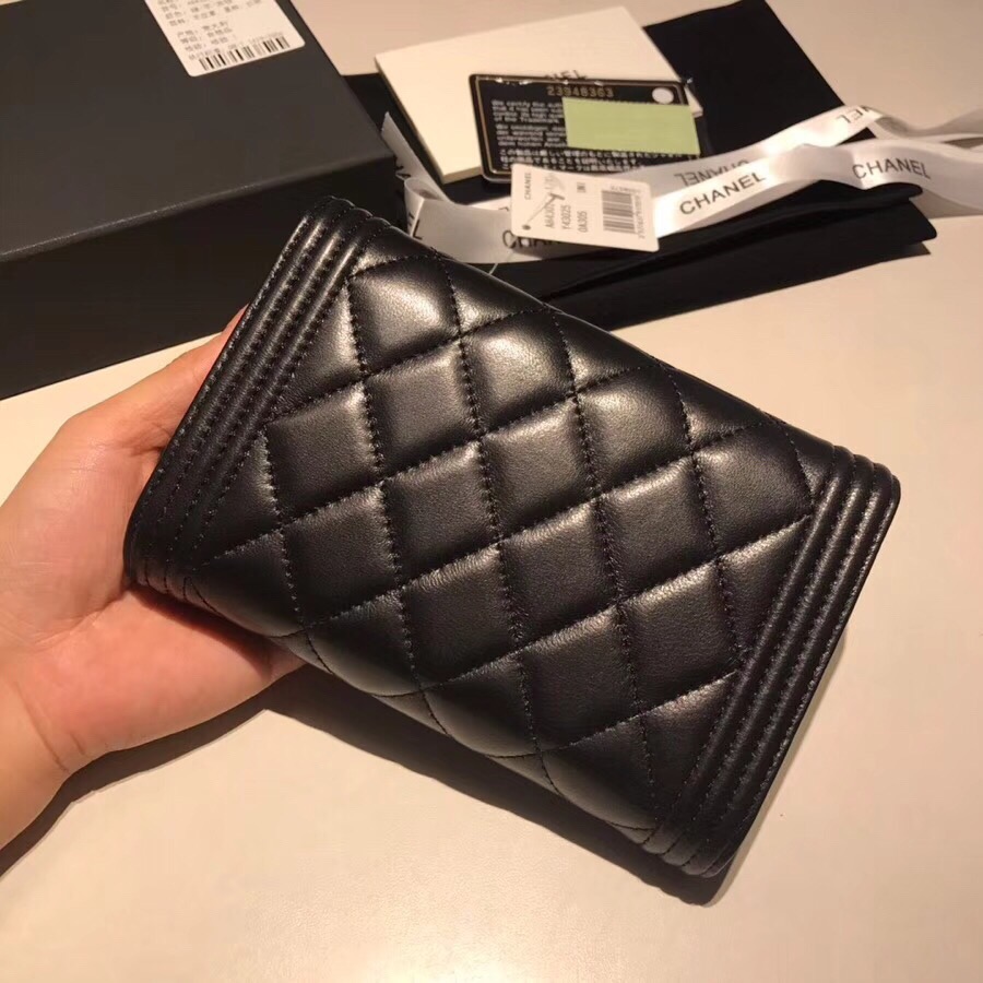 샤넬지갑 양가죽 금장 15CM AS87099