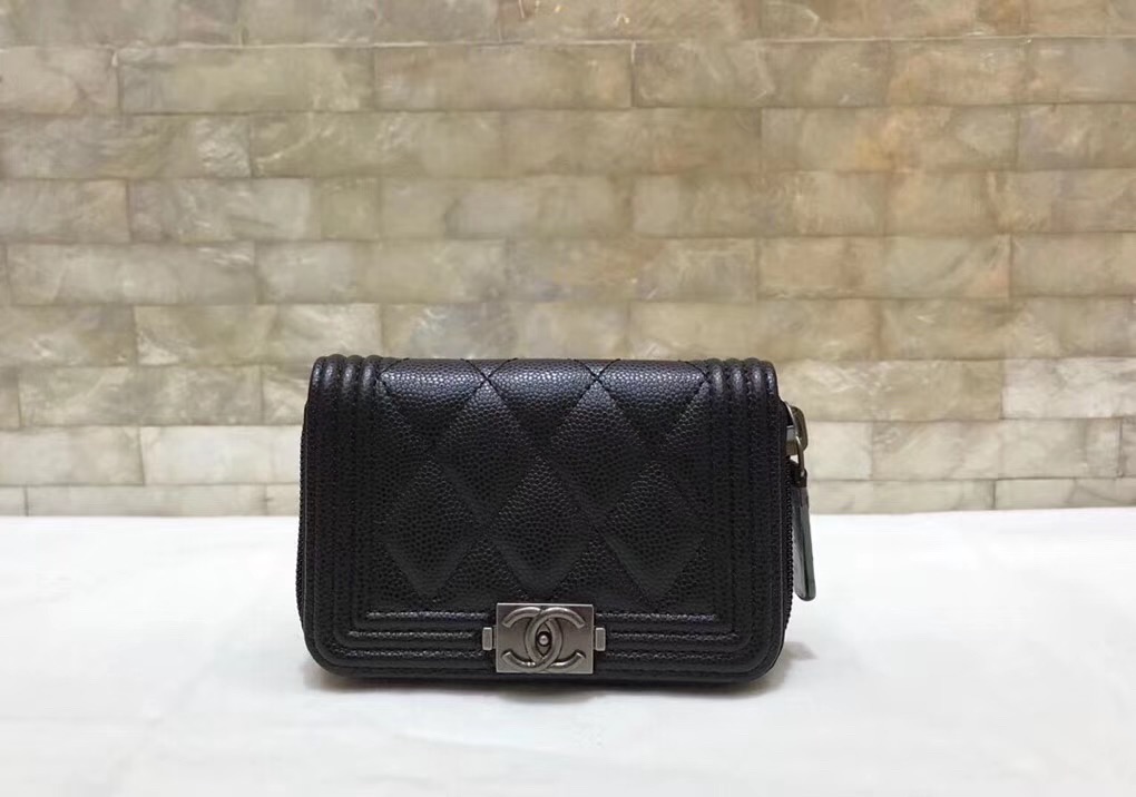 46위 CHANEL 샤넬 카드지갑&동전지갑 은장 10CM AS60026