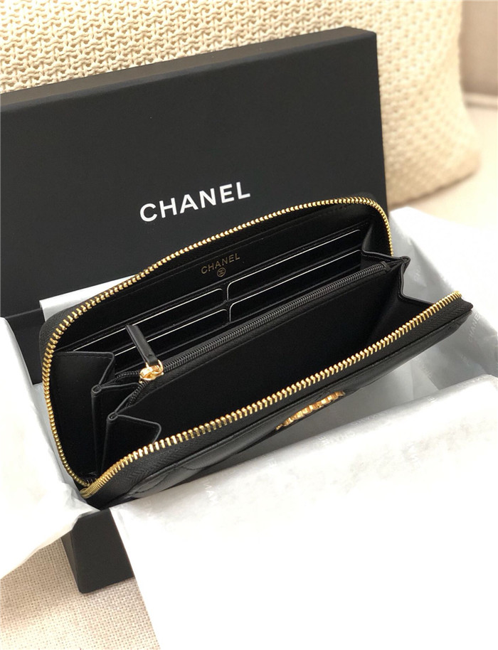 CHANEL 샤넬 지퍼 장지갑 AP0946 신상