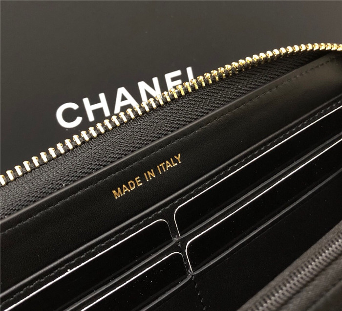 CHANEL 샤넬 지퍼 장지갑 AP0946 신상