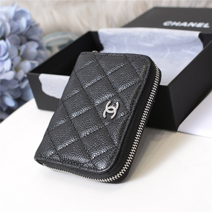 5위 CHANEL 샤넬 캐비어 카드&동전지갑 C0018-2