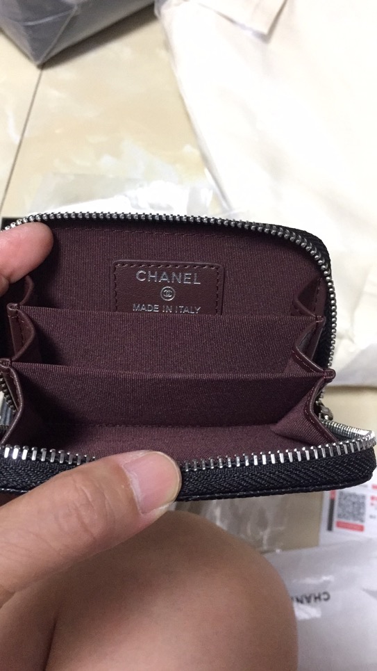 5위 CHANEL 샤넬 캐비어 카드&동전지갑 C0018-2