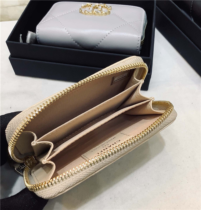 CHANEL 샤넬 지퍼 카드지갑 CA3720-2 신상