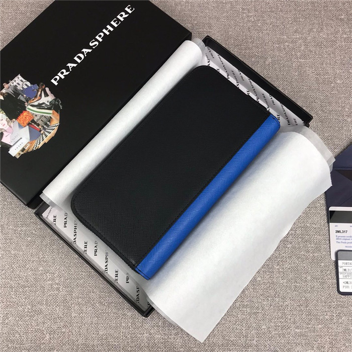 프라다 지퍼 장지갑 2ML317-2 신상