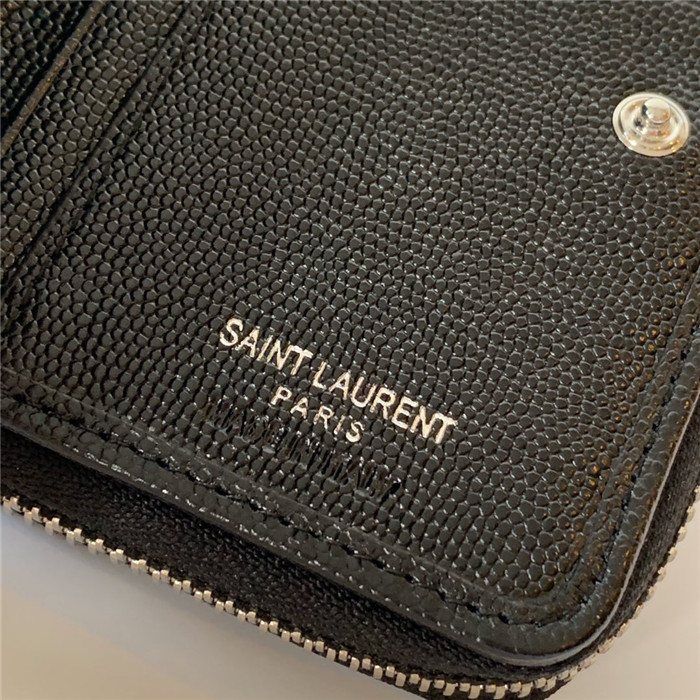  Saint Laurent 생로랑 캐비어 컴팩트 반지갑