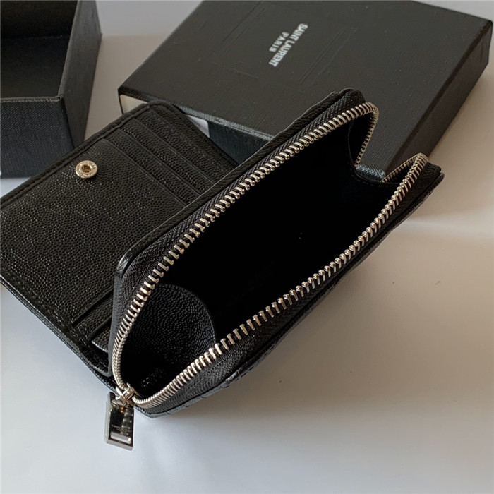  Saint Laurent 생로랑 캐비어 컴팩트 반지갑