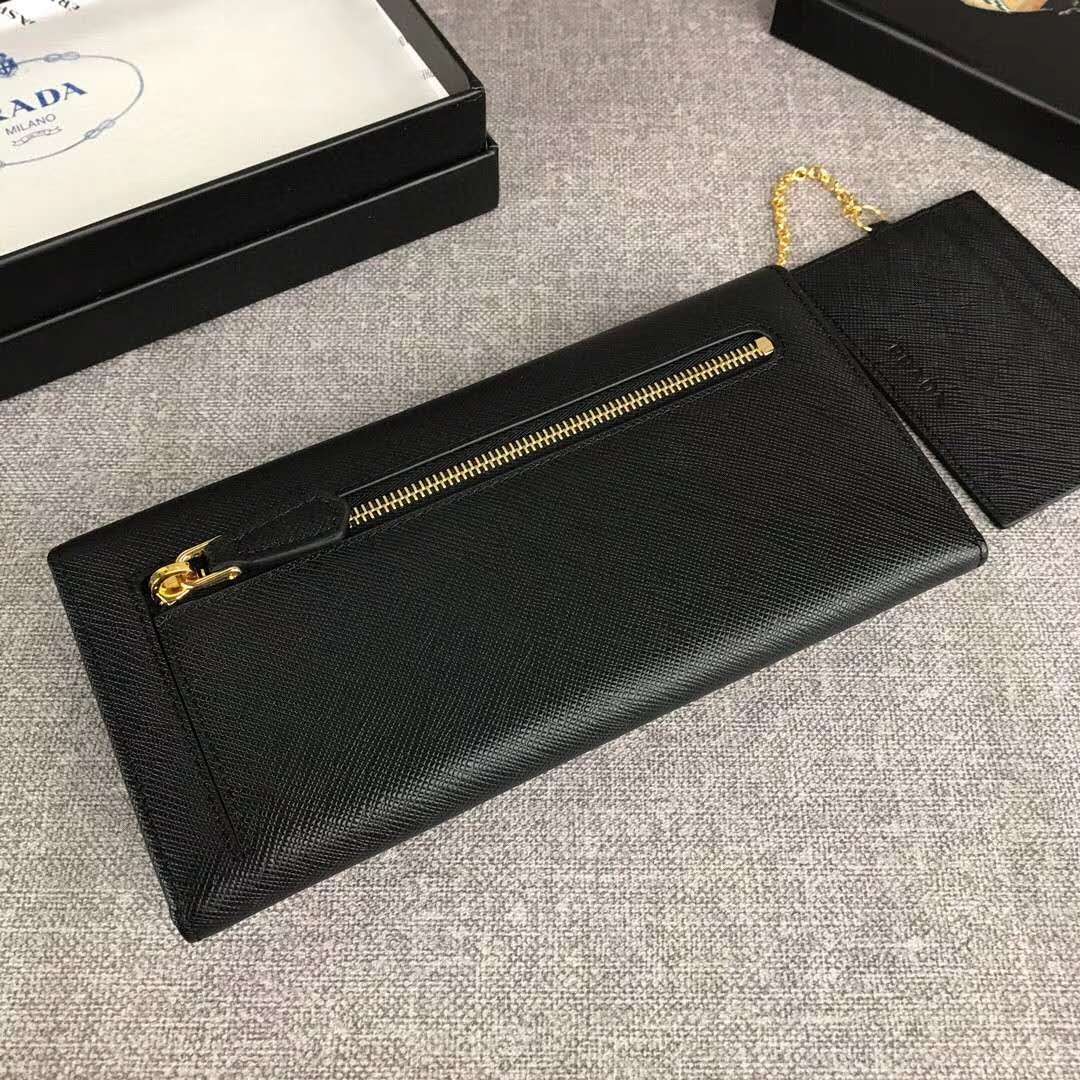Prada 프라다 신상 장지갑 블랙