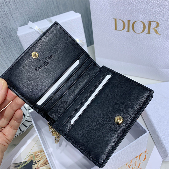  DIOR 디올 양가죽 반지갑 S0178-1