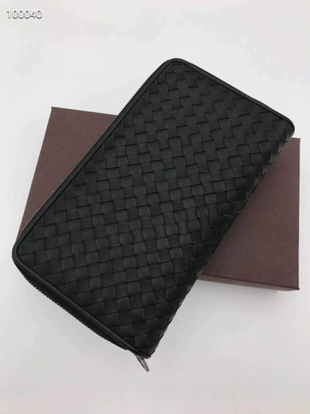 Bottega Veneta [] 보테가베네타 지퍼장지갑 (양가죽)