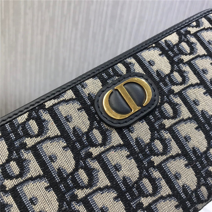 Dior 디올 오블리크 지퍼 장지갑 M017