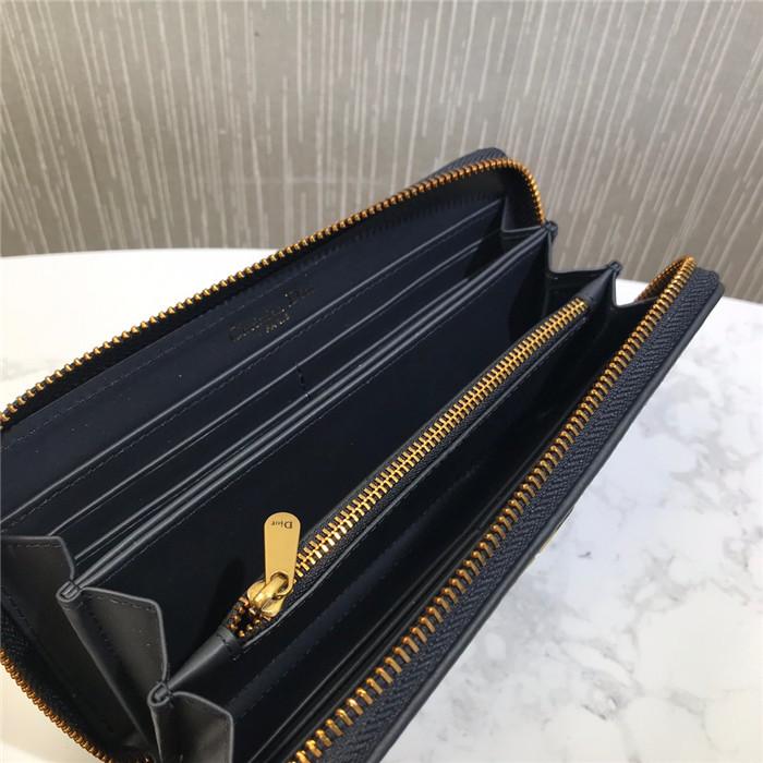Dior 디올 오블리크 지퍼 장지갑 M017