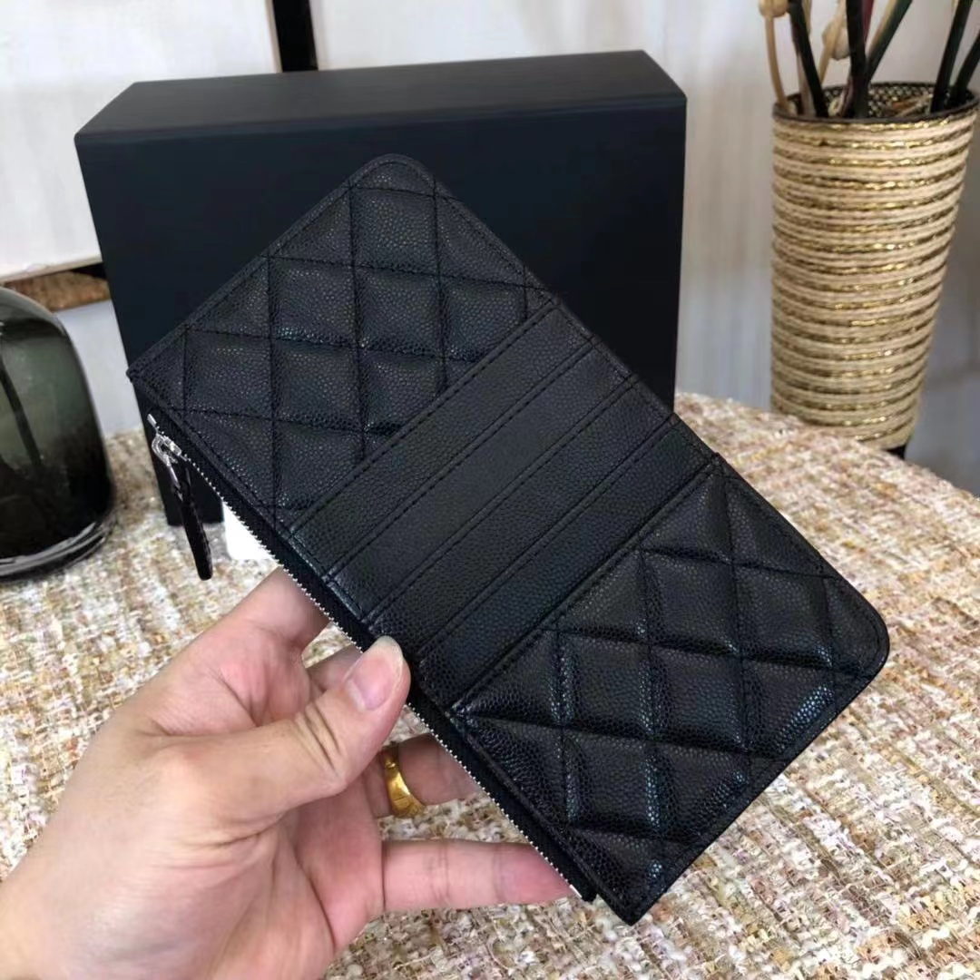 chanel 샤넬 캐비어 카드 지갑