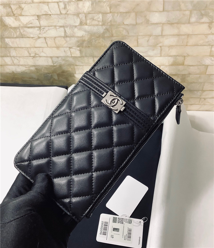 chanel 샤넬 램스킨 카드&폰케이스 AS15410-4