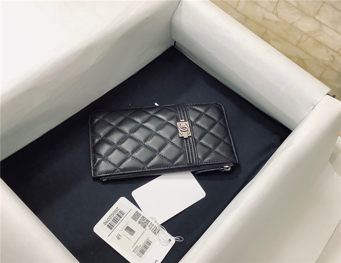 chanel 샤넬 램스킨 카드&폰케이스 AS15410-4