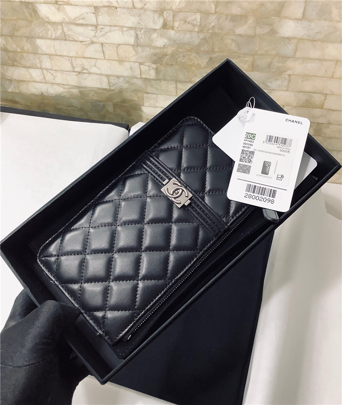 chanel 샤넬 램스킨 카드&폰케이스 AS15410-4