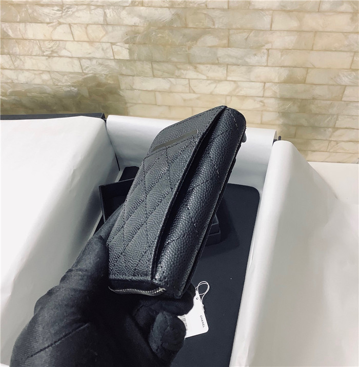  Chanel  샤넬 케비어 카드지갑 AS2106