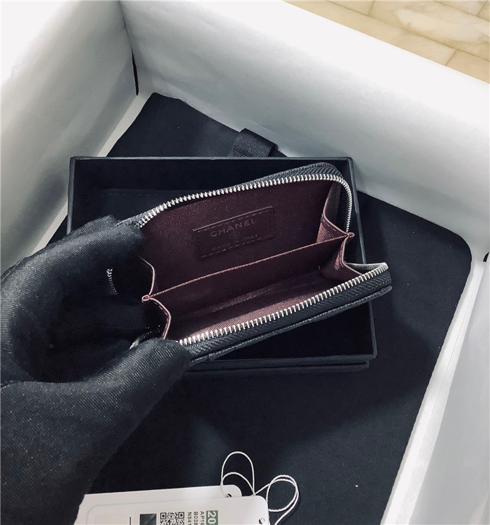  Chanel  샤넬 케비어 카드지갑 AS2106