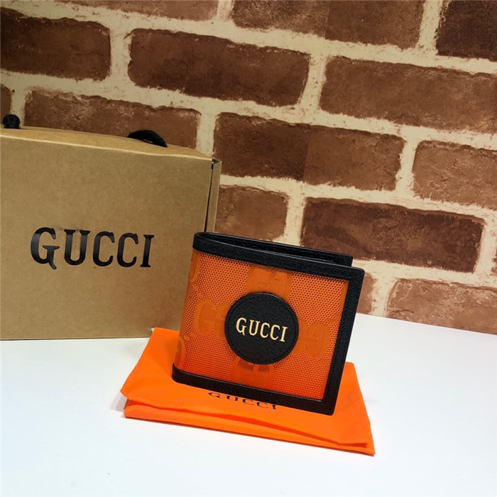 GUCCI 구찌 오프 더 그리드 로고 반지갑