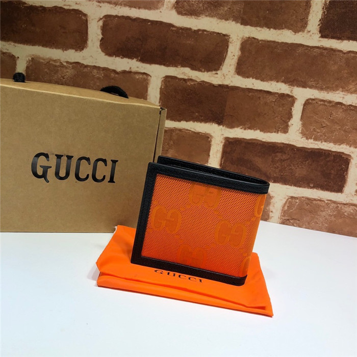 GUCCI 구찌 오프 더 그리드 로고 반지갑