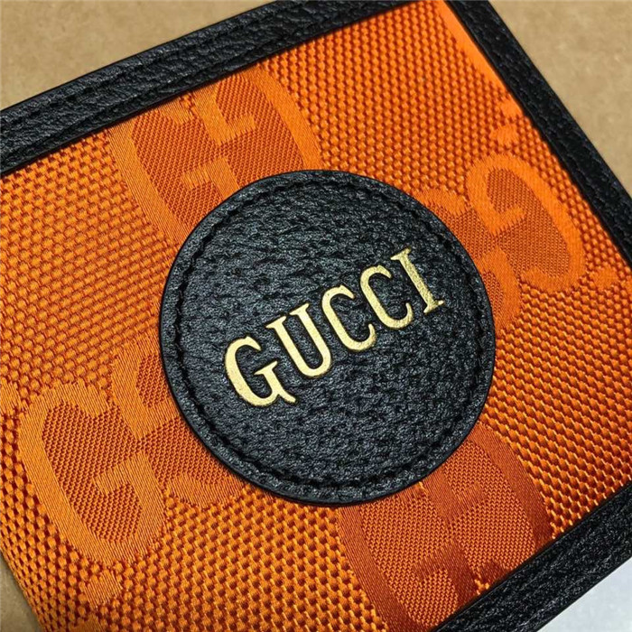 GUCCI 구찌 오프 더 그리드 로고 반지갑