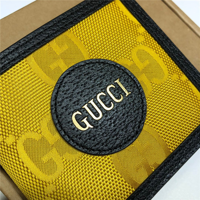 GUCCI 구찌 오프 더 그리드 로고 반지갑