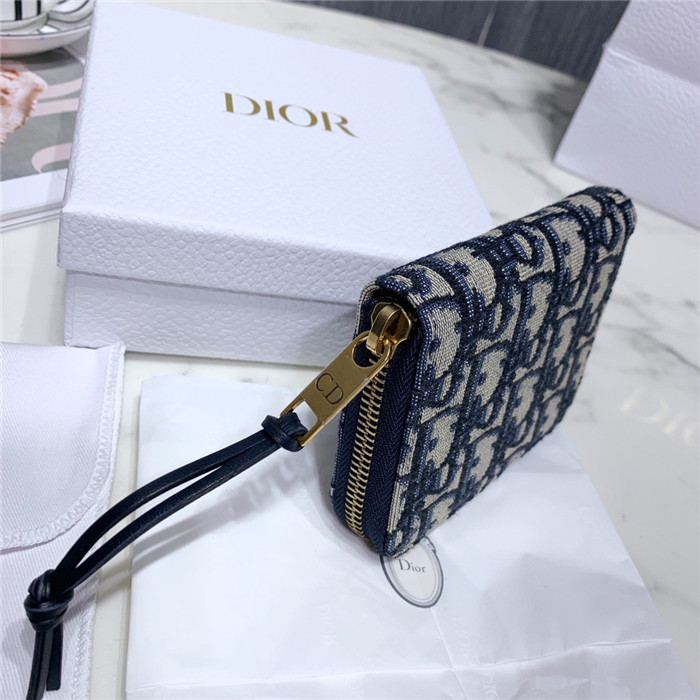 Dior  디올 지퍼 카드지갑