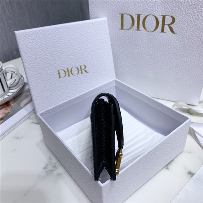  Dior 디올 가죽 새들 카드지갑