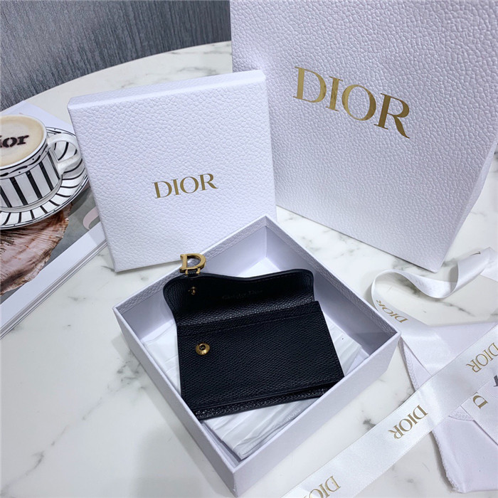  Dior 디올 가죽 새들 카드지갑