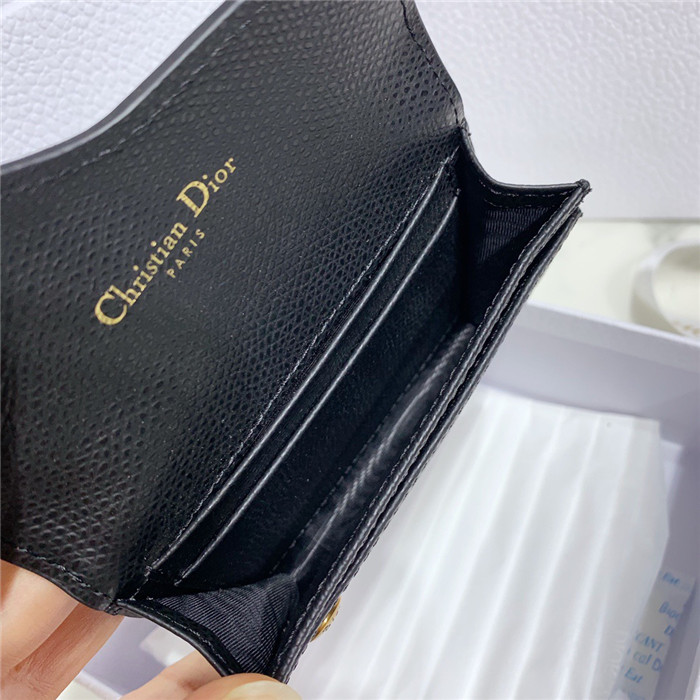  Dior 디올 가죽 새들 카드지갑