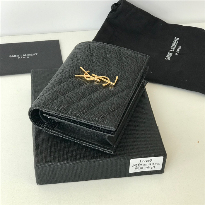 SAINT LAURENT 생로랑 마틀라세 반지갑