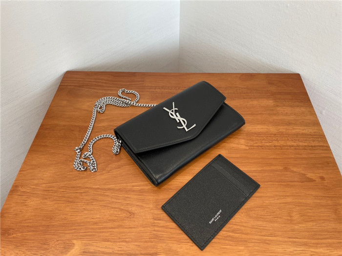 Saint Laurent  생로랑 업타운 엔벨로프 체인 지갑